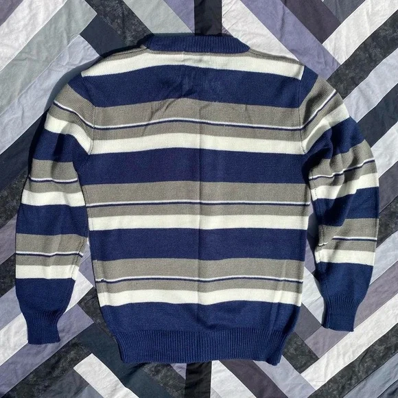 Vintage Jean Michaud Striped Sweater - Picture 3 of 4